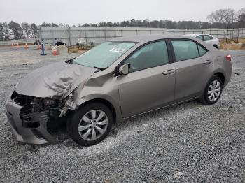  Salvage Toyota Corolla