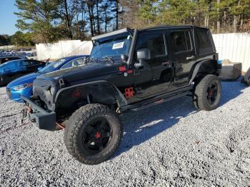  Salvage Jeep Wrangler