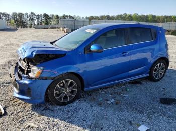  Salvage Chevrolet Sonic