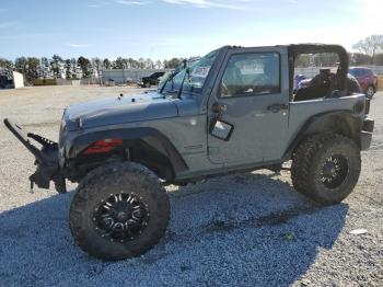  Salvage Jeep Wrangler