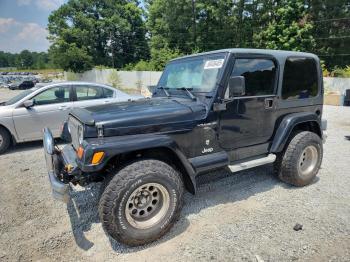  Salvage Jeep Wrangler