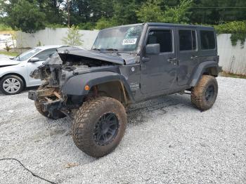  Salvage Jeep Wrangler