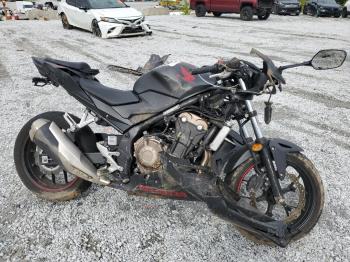  Salvage Honda Cbr Cycle