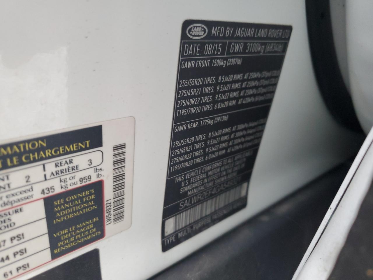 Land Rover Range Rover Sc Image 10