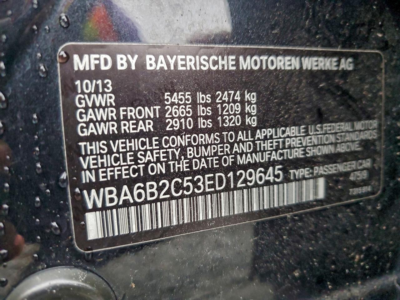 BMW 6 Series I Gran Coupe Image 9