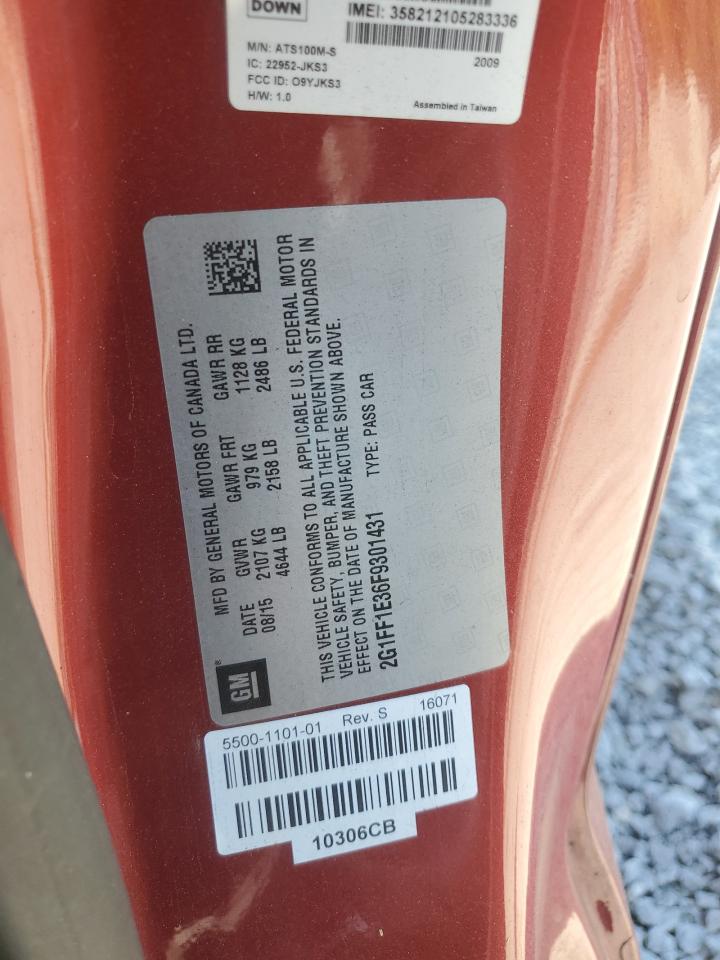 Chevrolet Camaro Lt Image 11