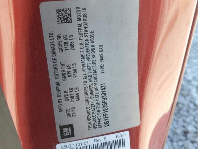 Chevrolet Camaro Lt Image 11