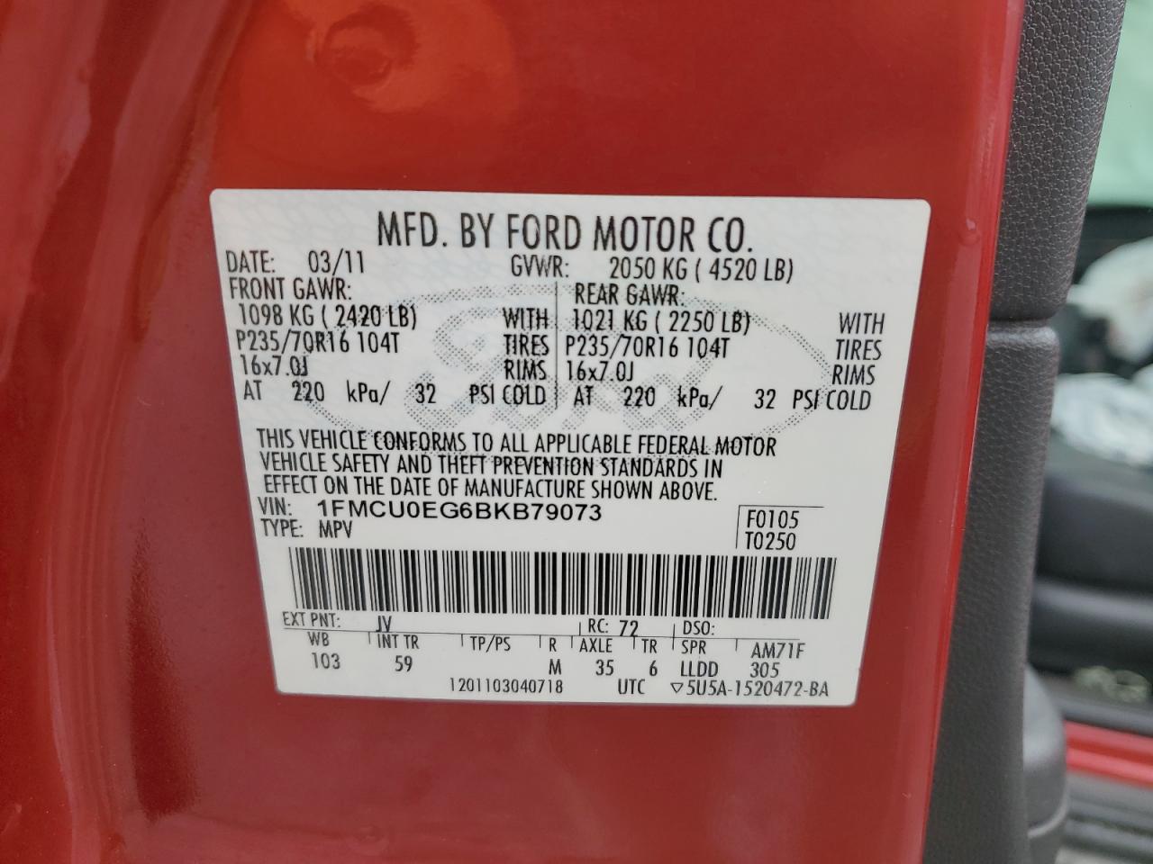 Ford Escape Limited Image 9