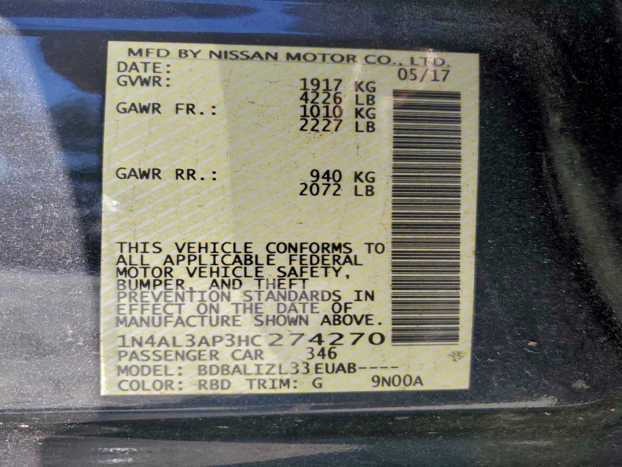 Nissan Altima 2.5 Image 3