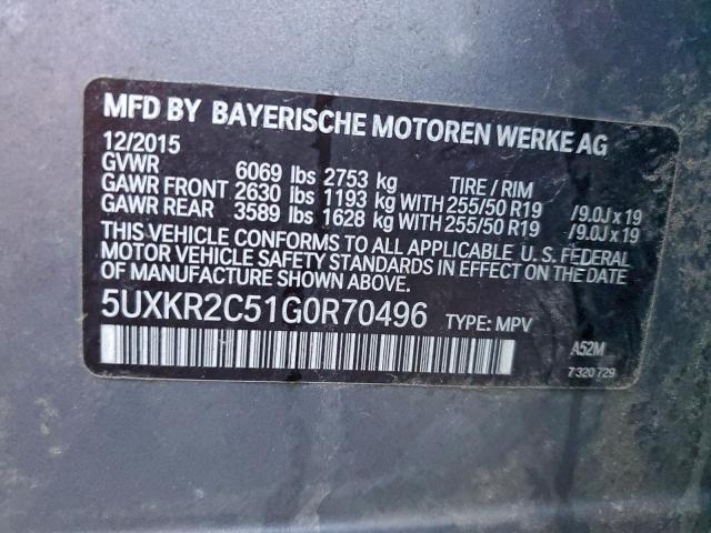 BMW X Series Sdrive35i Image 10