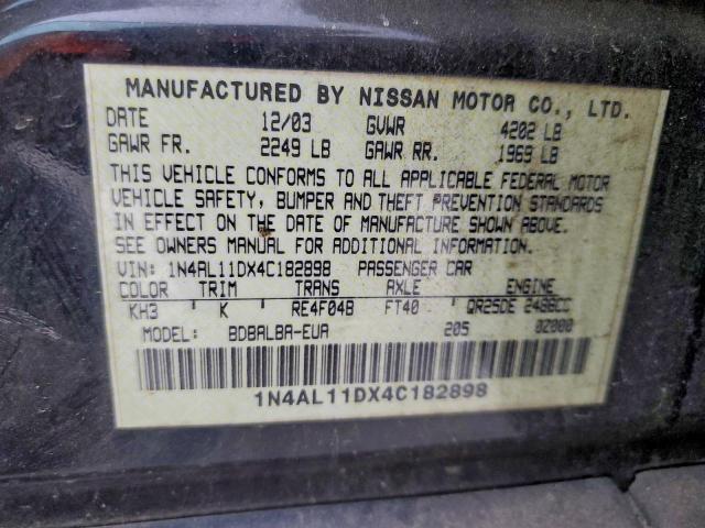 Nissan Altima Base Image 3