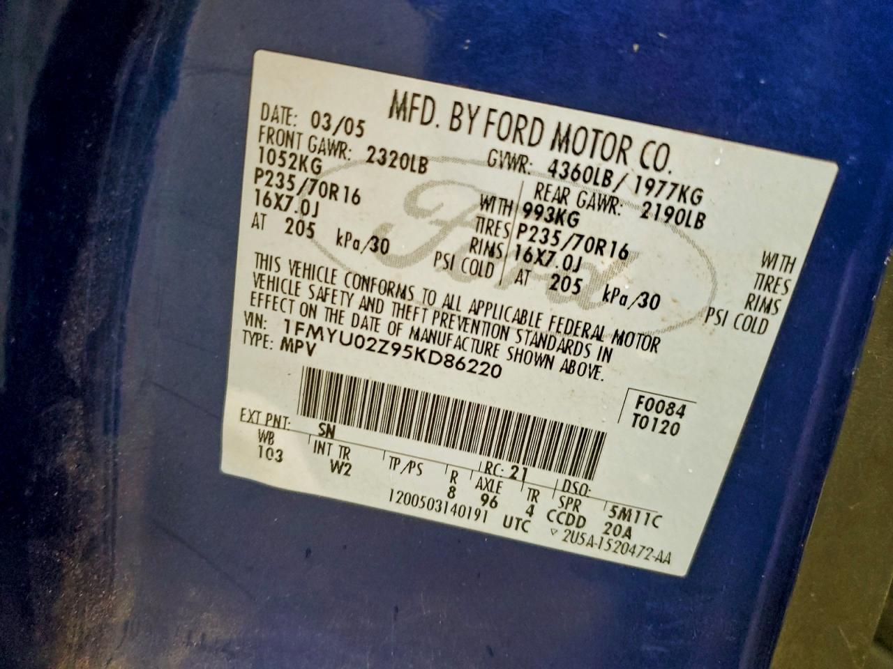 Ford Escape Xls Image 4