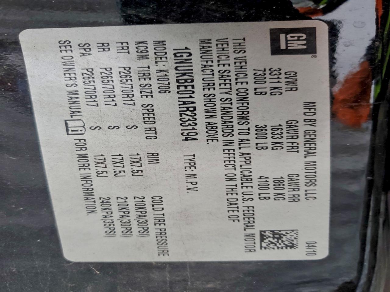 Chevrolet Tahoe K1500 Lt Image 13