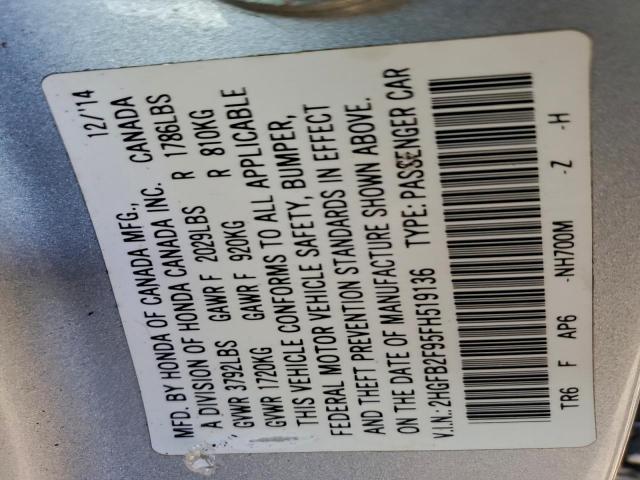 Honda Civic Exl Image 9