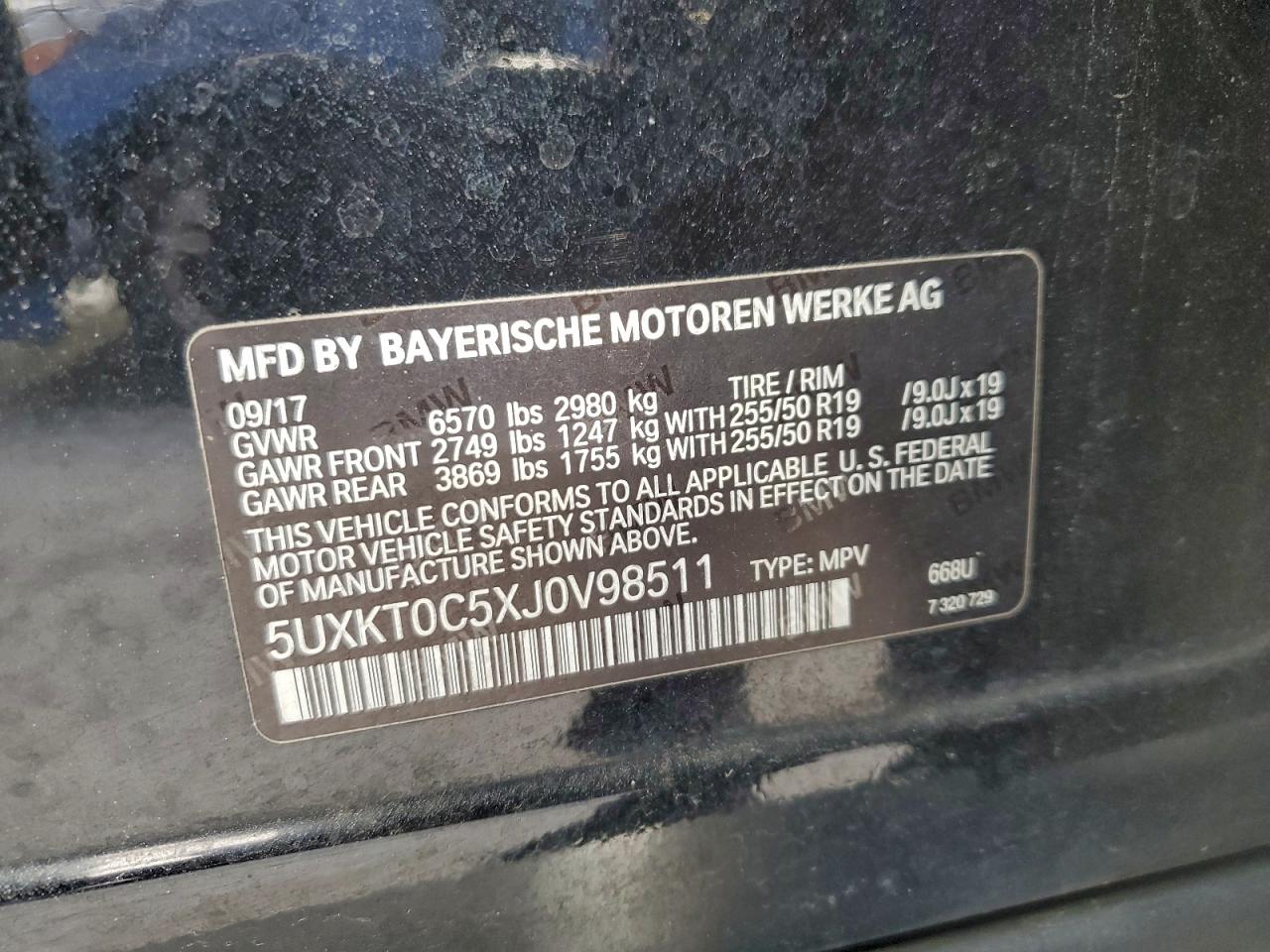 BMW X Series Xdr40e Image 8