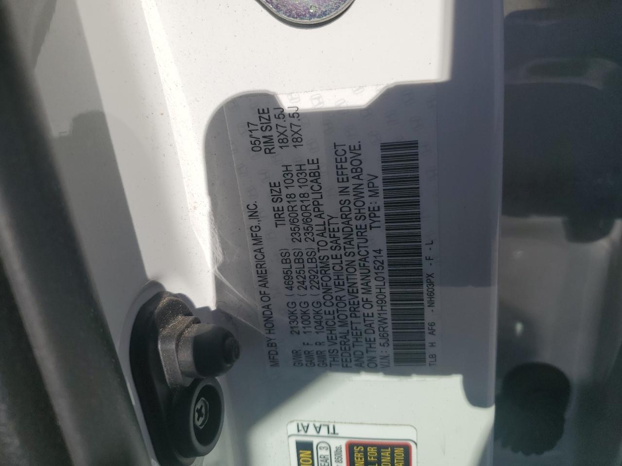 Honda Crv Touring Image 13