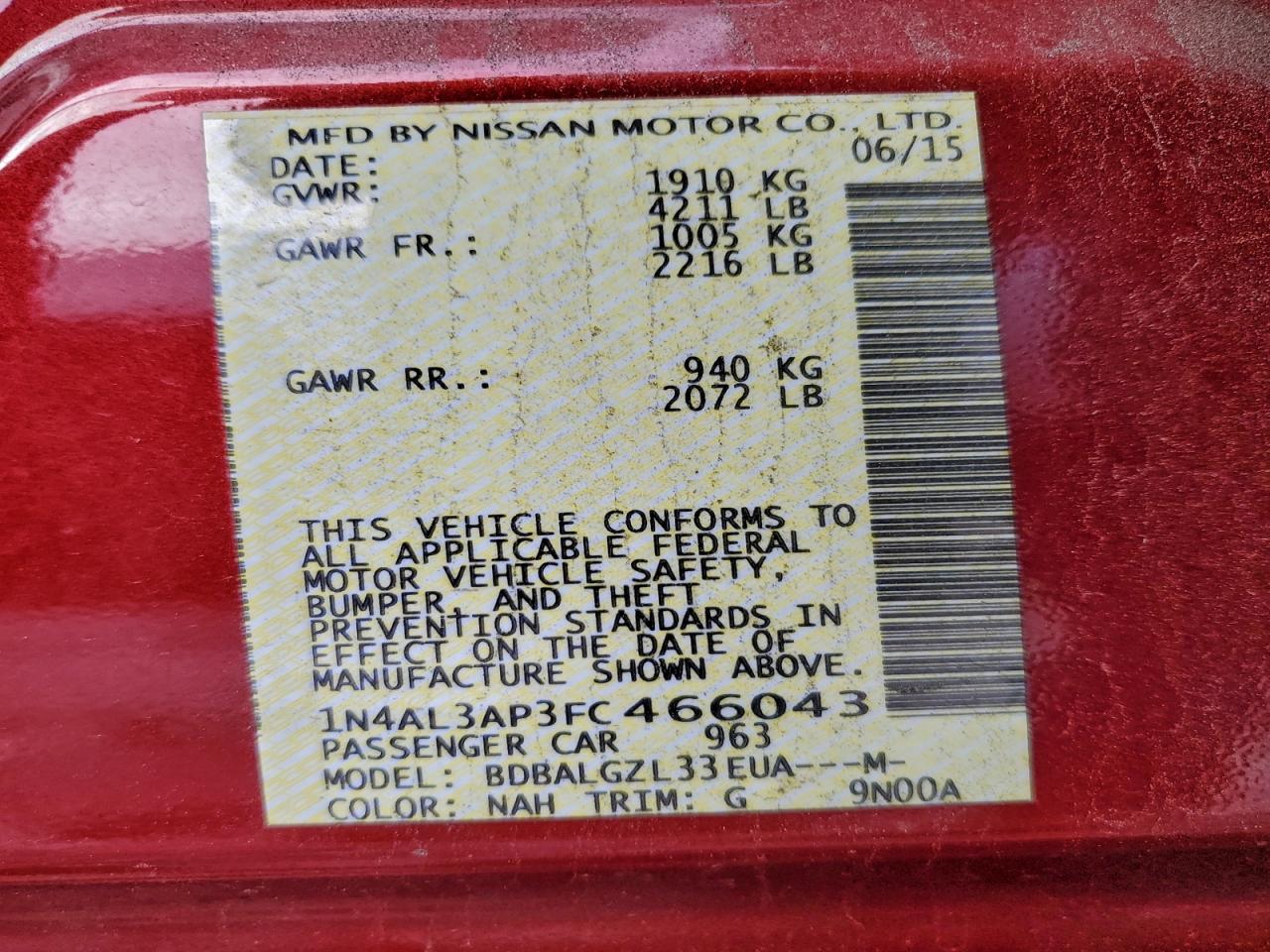 Nissan Altima 2.5 Image 10