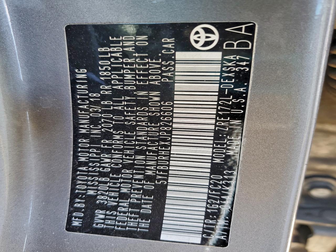 Toyota Corolla L Image 9