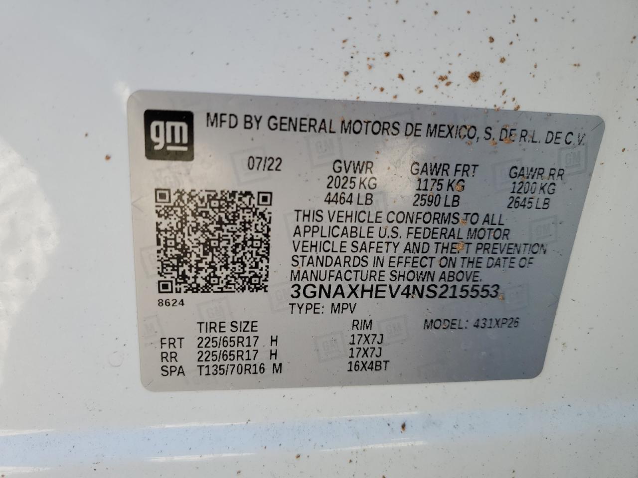 Chevrolet Equinox Ls Image 9