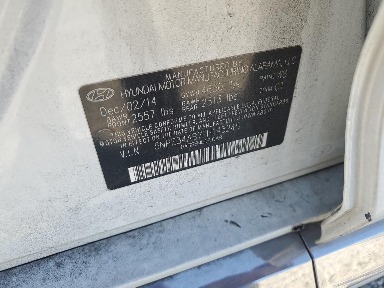 Hyundai SONATA Sport Image 8