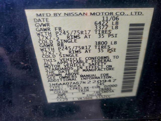 Nissan Titan Xe Image 12